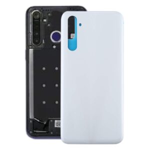 Back Panel Housing Body for Realme 6 White with LCD Display Frame Chrome Bezel