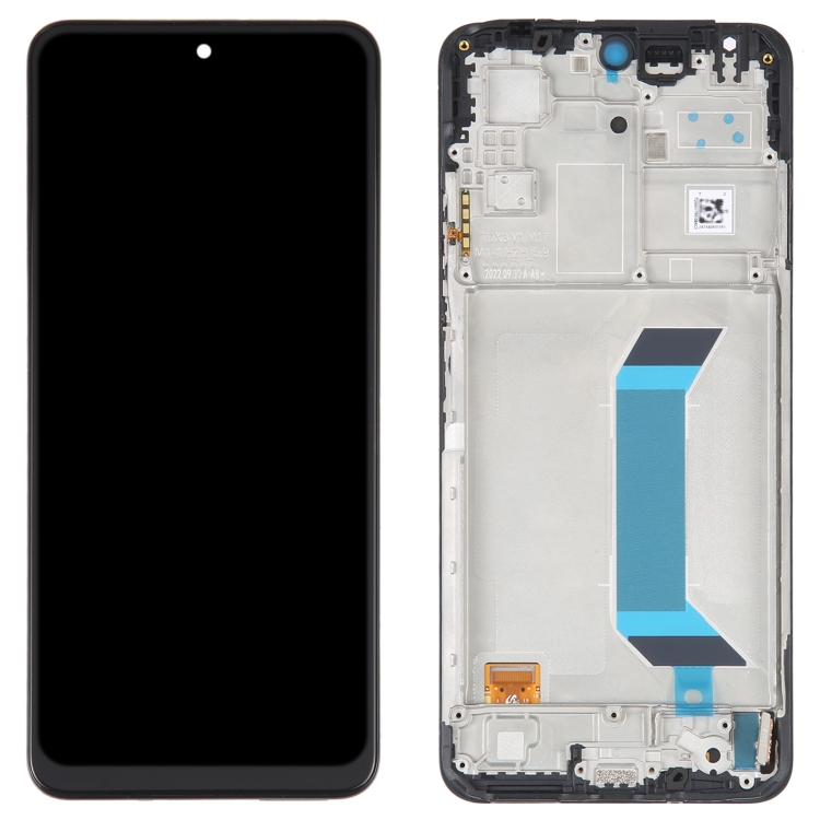 Xiaomi Redmi Note 12 5G LCD Display Screen Folder Black